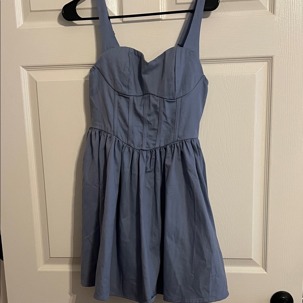 SHEIN Blue Dress